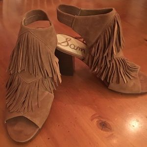 Wedge Fringe Sandals